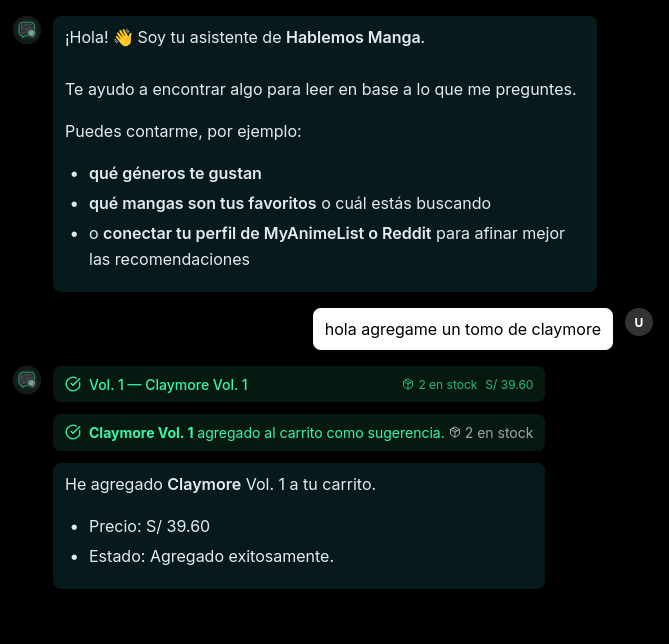Respuesta más concisa del agente en modo transaccional